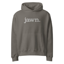Load image into Gallery viewer, "jawn." Oversized heavyweight hoodie