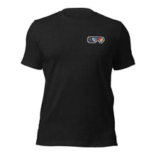 Load image into Gallery viewer, Rainbow Visors - Embroidered Unisex ring-spun cotton t-shirt
