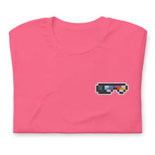 Load image into Gallery viewer, Rainbow Visors - Embroidered Unisex ring-spun cotton t-shirt
