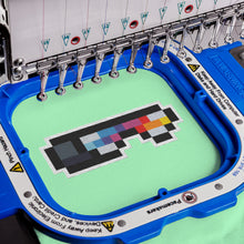 Load image into Gallery viewer, Rainbow Visors - Embroidered Unisex ring-spun cotton t-shirt
