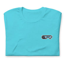 Load image into Gallery viewer, Blue Visors - Embroidered Unisex ring-spun cotton t-shirt
