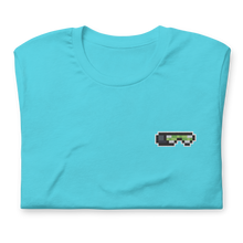 Load image into Gallery viewer, Green Visors - Embroidered Unisex ring-spun cotton t-shirt
